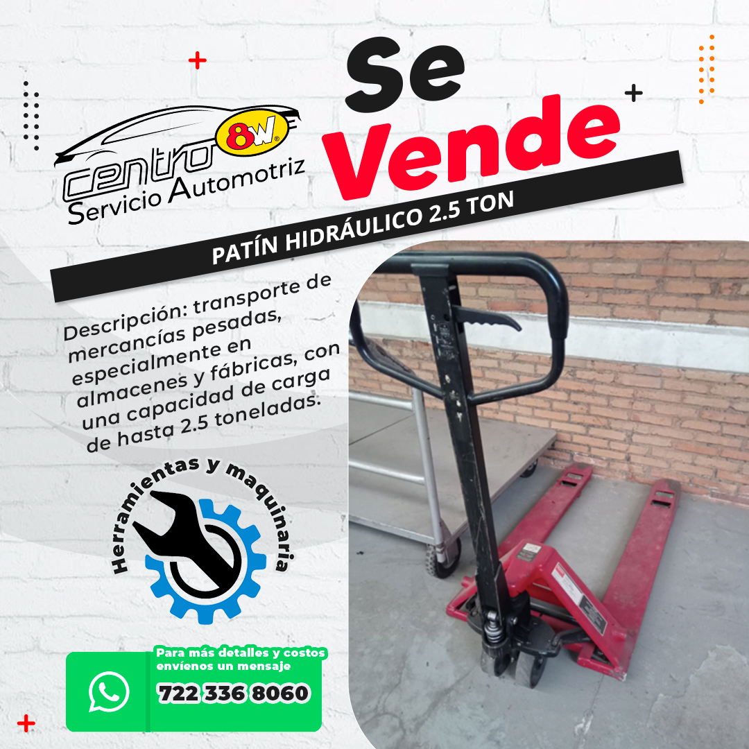 Patín-hidráulico-2.5-ton​